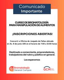 Curso de bromatología