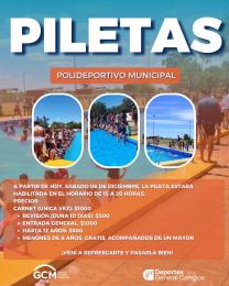 Pileta Polideportivo Municipal