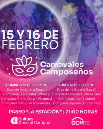 Grilla Carnavales 2026